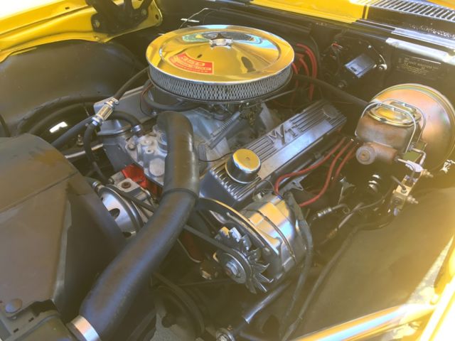 1968 Yellow Chevrolet Camaro Coupe