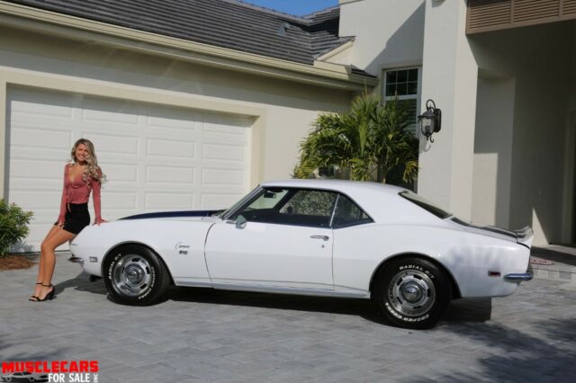 1968 White Chevrolet Camaro Coupe