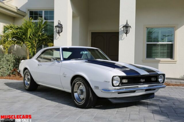 1968 White Chevrolet Camaro Coupe