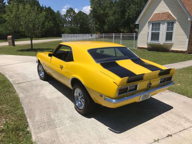 1968 Yellow Chevrolet Camaro Coupe