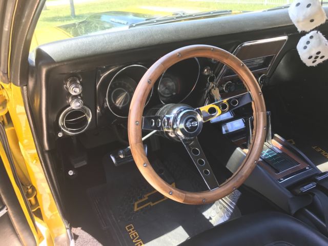 1968 Yellow Chevrolet Camaro Coupe
