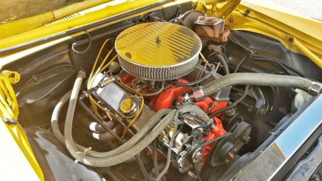 1968 Yellow Chevrolet Camaro Coupe