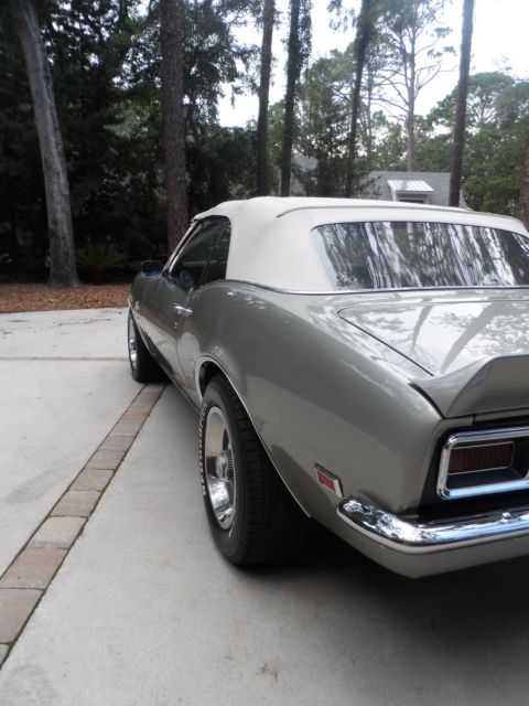 1968 Seafrost Green Chevrolet Camaro Convertible