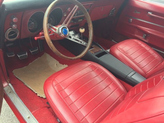 1968 Seafrost Green Chevrolet Camaro Convertible