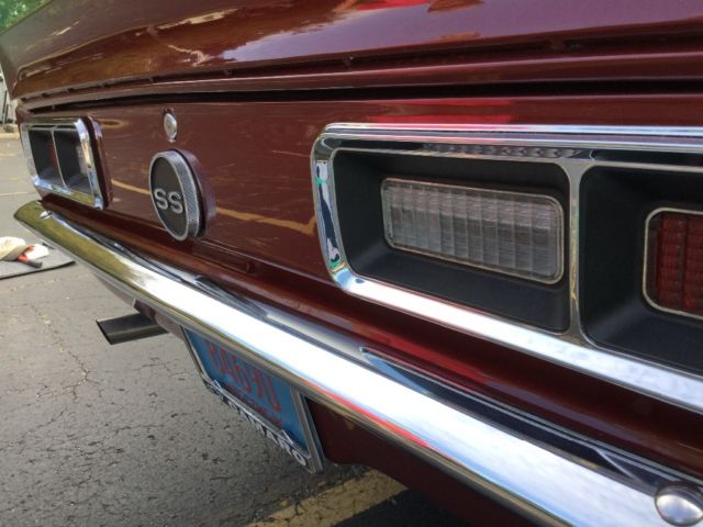 1968 Sea Frost Green Chevrolet Camaro Convertible