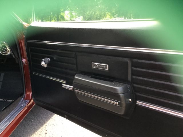 1968 Sea Frost Green Chevrolet Camaro Convertible