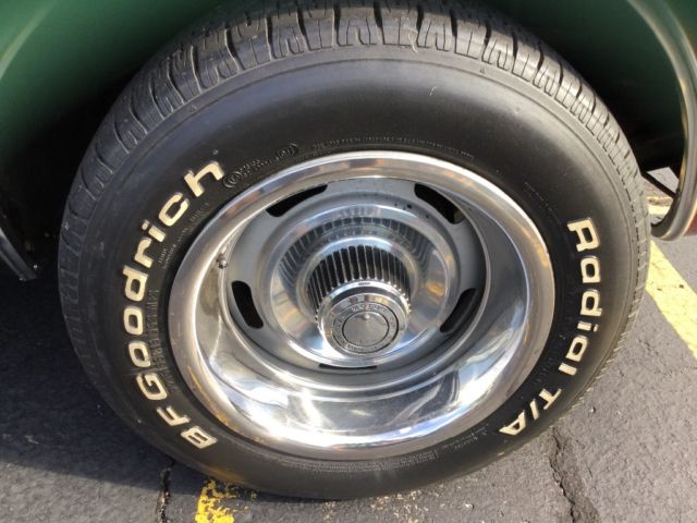 1968 Sea Frost Green Chevrolet Camaro Convertible