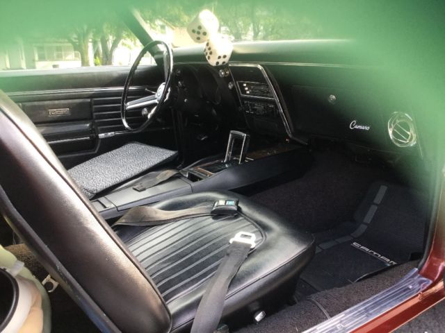 1968 Sea Frost Green Chevrolet Camaro Convertible