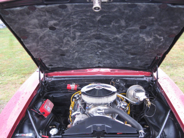 1968 Burgundy Chevrolet Camaro Coupe