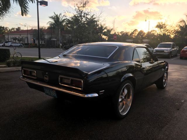 1968 Black Chevrolet Camaro Coupe