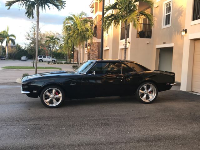 1968 Black Chevrolet Camaro Coupe