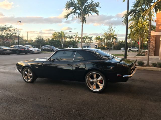 1968 Black Chevrolet Camaro Coupe