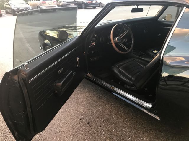 1968 Black Chevrolet Camaro Coupe