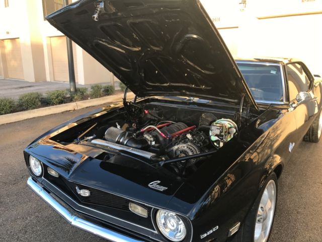 1968 Black Chevrolet Camaro Coupe