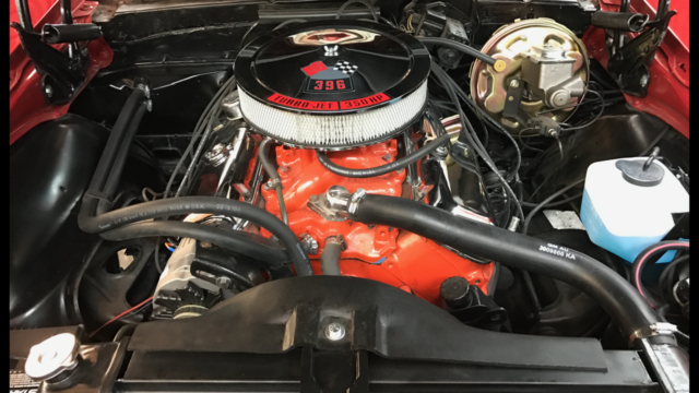 1968 Red Chevrolet Camaro Coupe