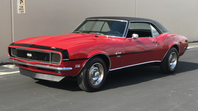 1968 Red Chevrolet Camaro Coupe