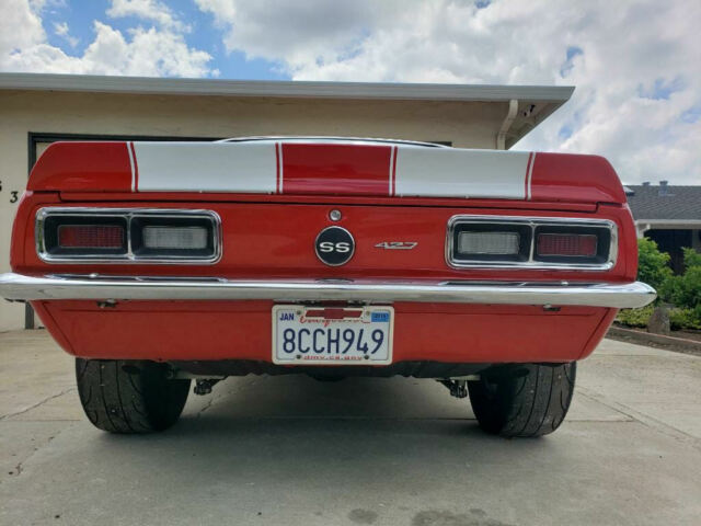 1968 Red Chevrolet Camaro Cab & Chassis