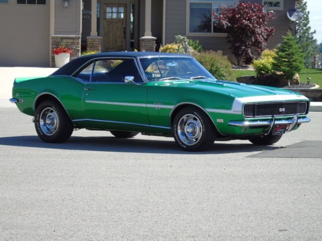1968 Green Chevrolet Camaro Coupe