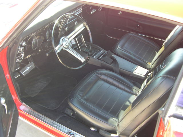 1968 Red Chevrolet Camaro Coupe