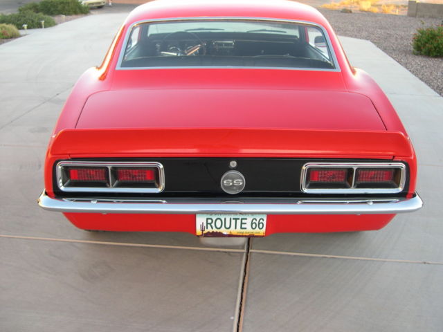 1968 Red Chevrolet Camaro Coupe