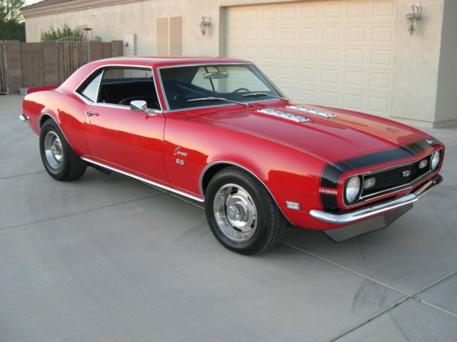1968 Red Chevrolet Camaro Coupe