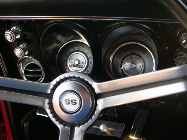 1968 Red Chevrolet Camaro Coupe