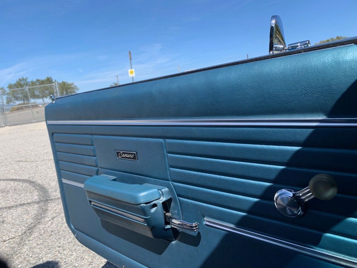 1968 Blue Chevrolet Camaro Coupe