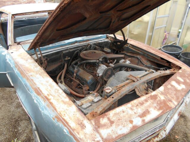 1968 Blue Chevrolet Camaro