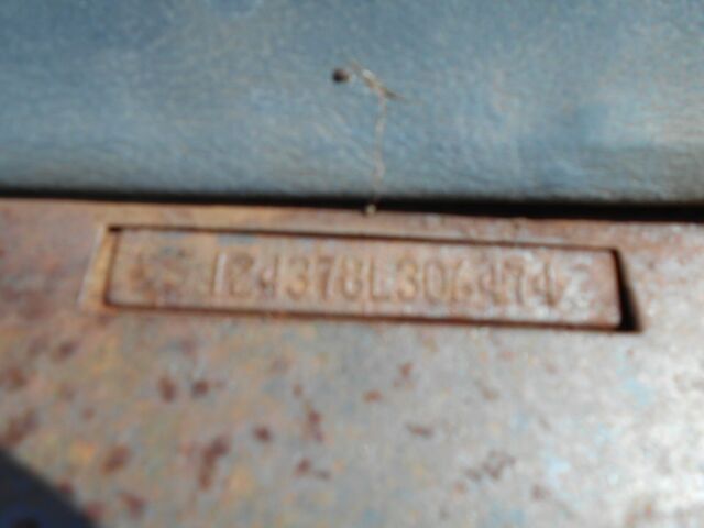 1968 Blue Chevrolet Camaro