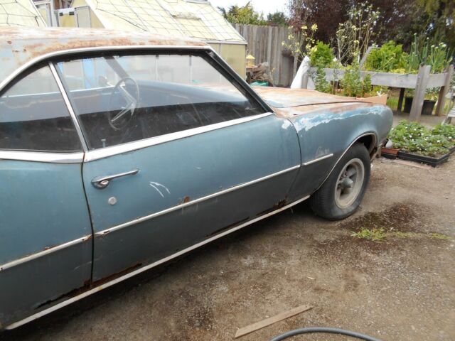 1968 Blue Chevrolet Camaro