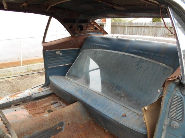 1968 Blue Chevrolet Camaro