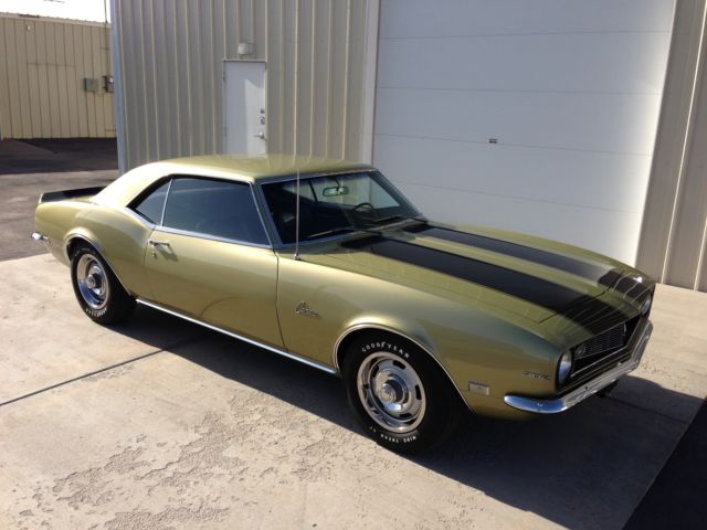 1968 Green Chevrolet Camaro Coupe