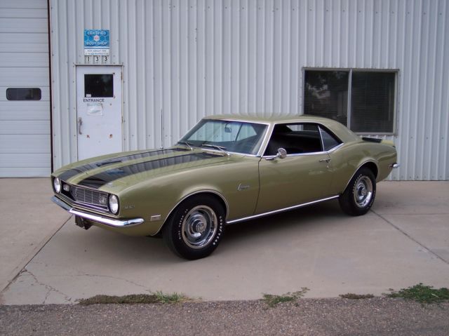 1968 Green Chevrolet Camaro Coupe