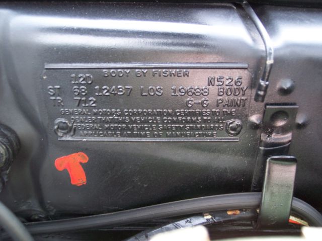 1968 Green Chevrolet Camaro Coupe