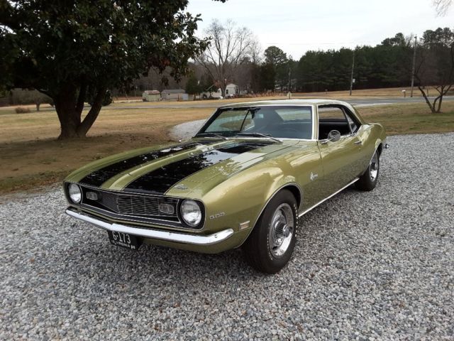 1968 GG Ash Gold Chevrolet Camaro Coupe