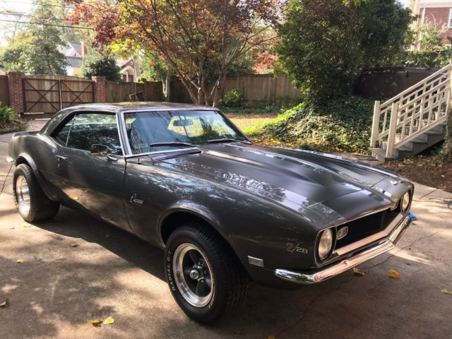 1968 Gray Chevrolet Camaro Coupe