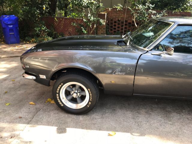 1968 Gray Chevrolet Camaro Coupe