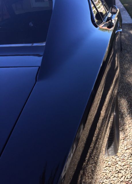 1968 Black Dodge Charger Coupe