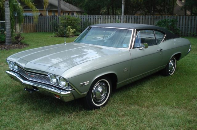 1968 Green Chevrolet Chevelle Coupe