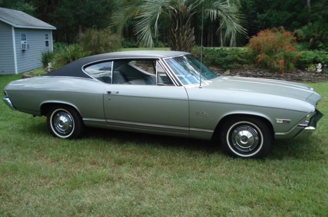 1968 Green Chevrolet Chevelle Coupe