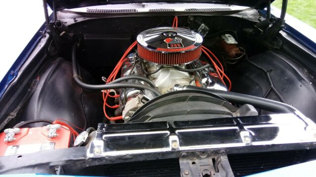 1968 Blue Chevrolet Chevelle Coupe