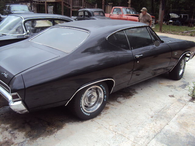 1968 Black Chevrolet Chevelle