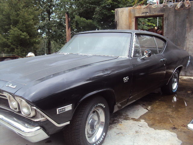 1968 Black Chevrolet Chevelle