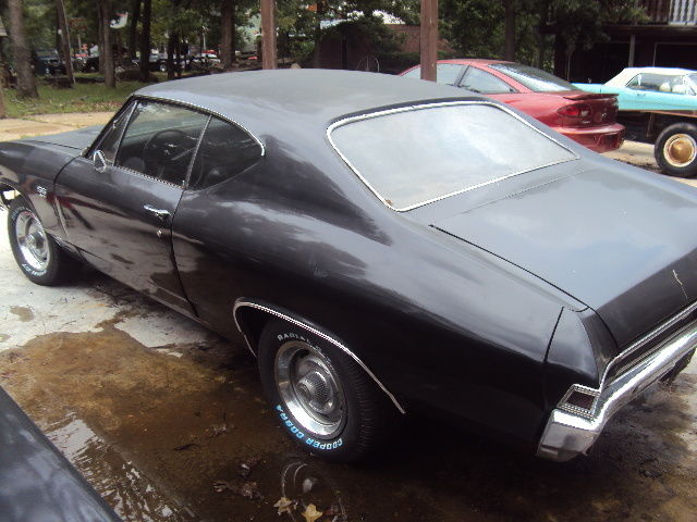 1968 Black Chevrolet Chevelle
