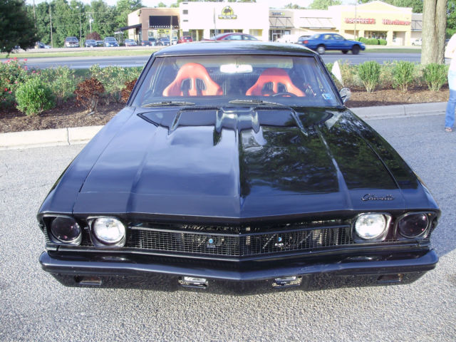 1968 Black Chevrolet Chevelle Coupe