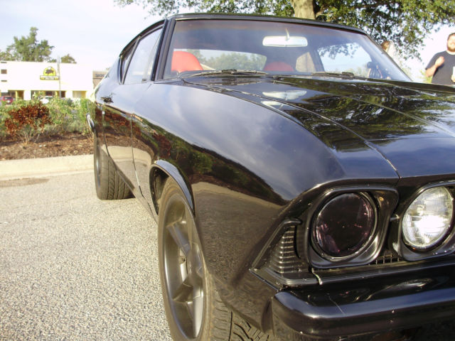 1968 Black Chevrolet Chevelle Coupe