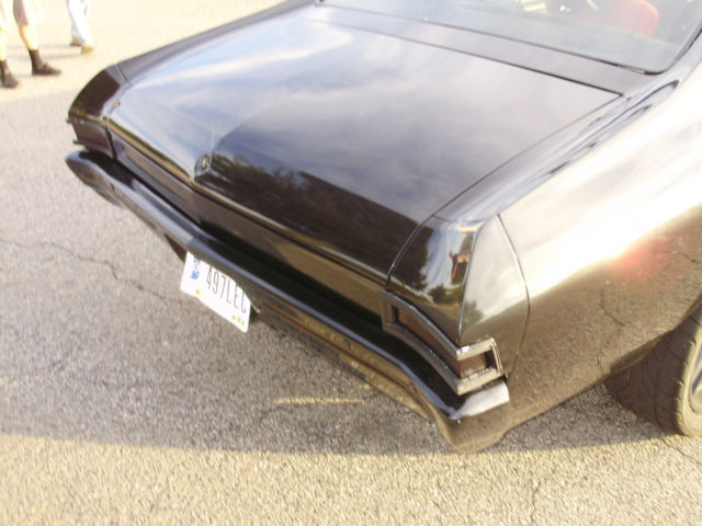 1968 Black Chevrolet Chevelle Coupe