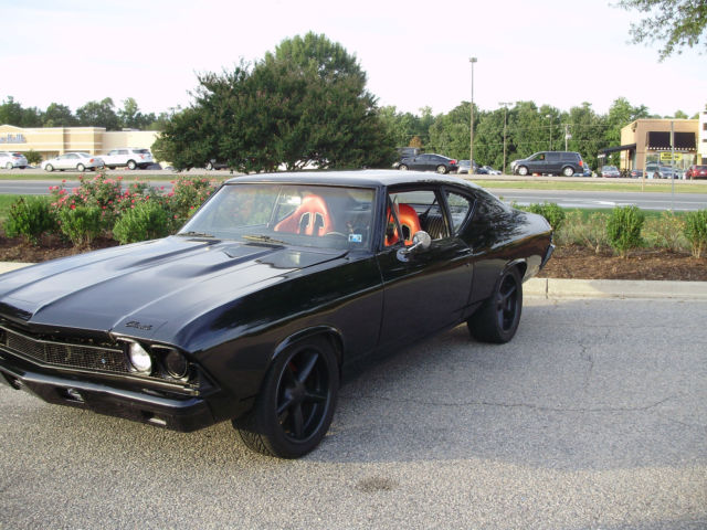1968 Black Chevrolet Chevelle Coupe