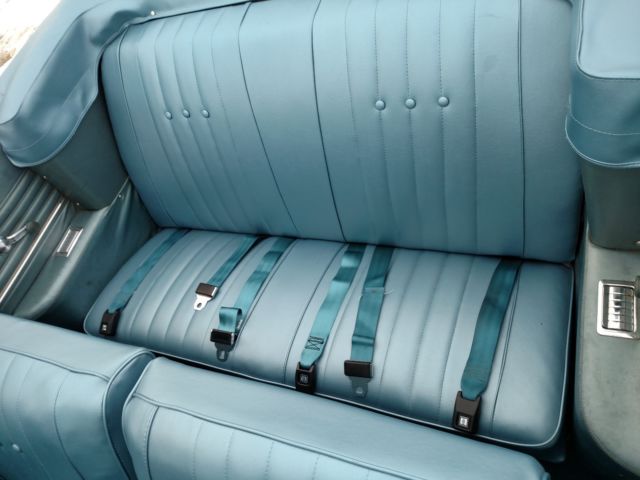 1968 Blue Chevrolet Chevelle Convertible