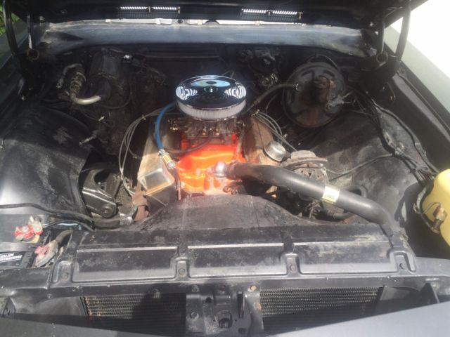 1968 Black mat Chevrolet Chevelle Convertible